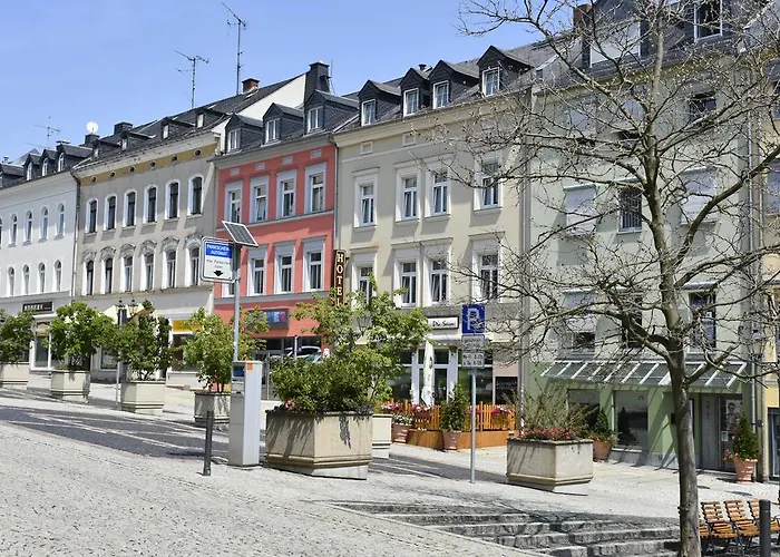 호텔 Garni Am Klostermarkt 플라우엔